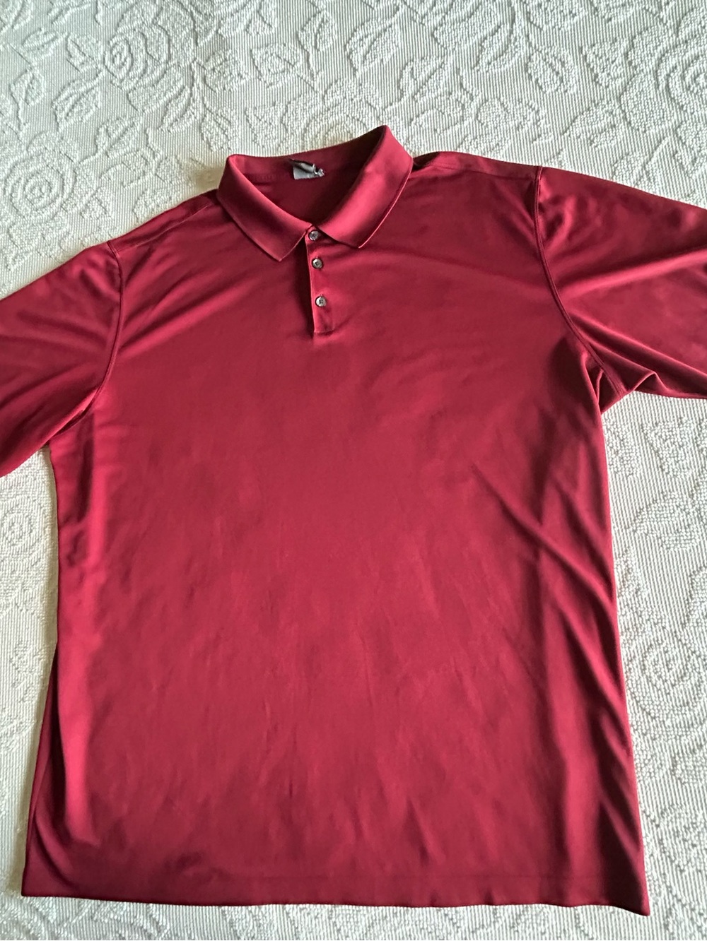 Nike Golf Dri Fit Polo Shirt Mens 3XLT Red Big Tall Sage Rider Athleisure